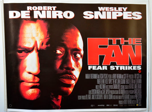 The Fan Original British Quad Poster - Movie Poster