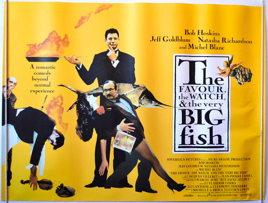 The Favour, The Watch And The Very Big Fish Original British Quad Poster - Movie Poster