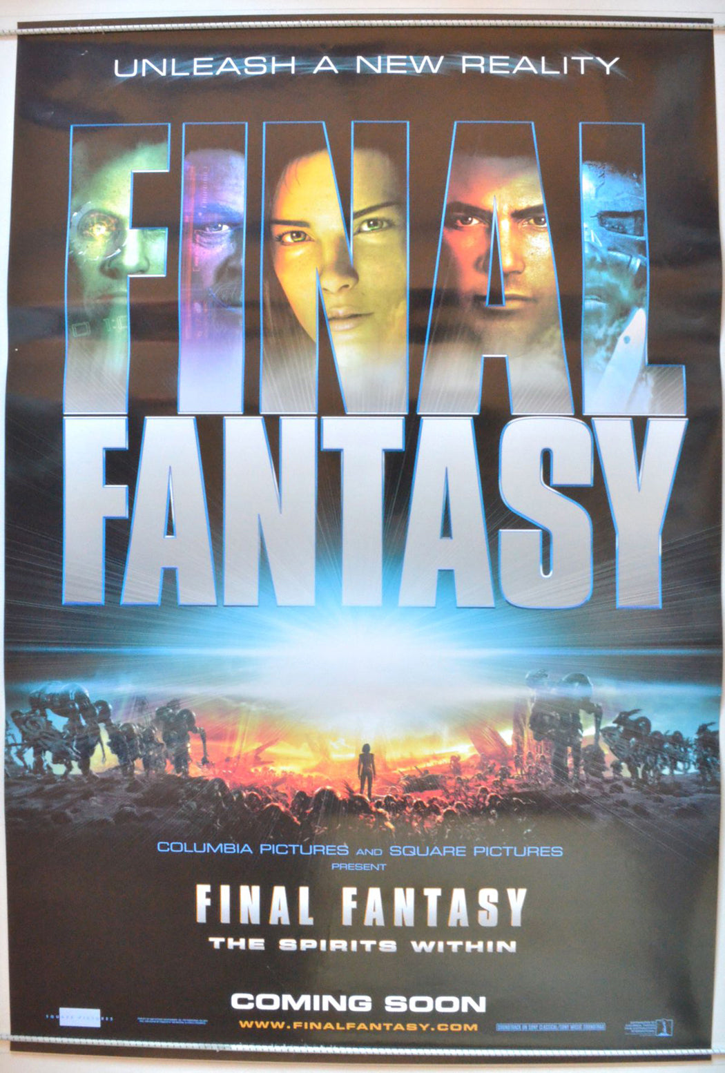 Final Fantasy : The Spirits Within   Original One Sheet Poster - Movie Poster