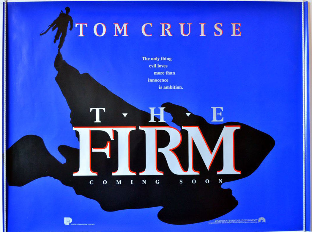 The Firm  Original Quad Movie Poster  