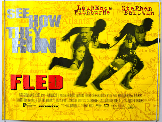 Fled Original British Quad Poster - Movie Poster