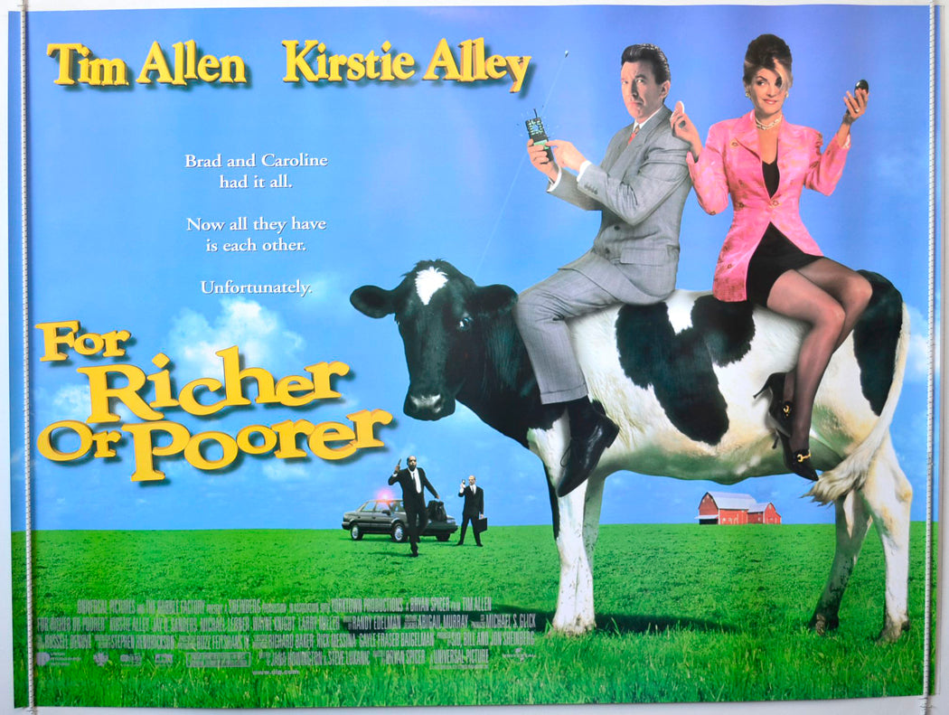 For Richer Or Poorer   Original British Quad Poster - Movie Poster