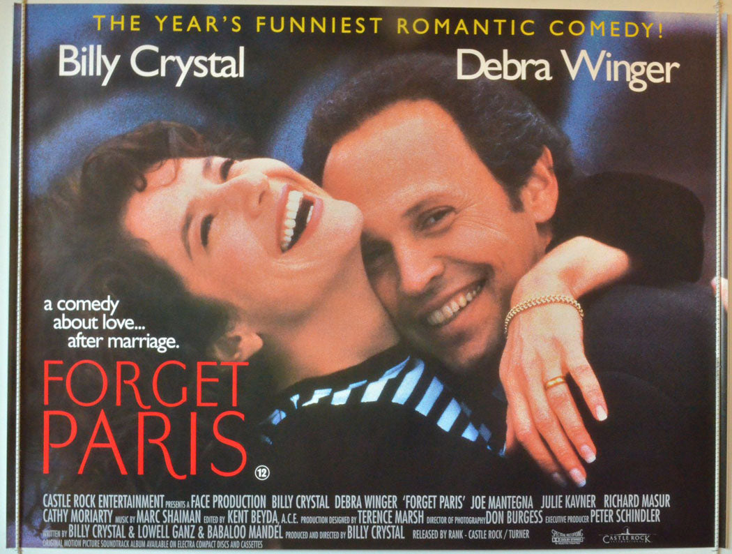 Forget Paris  Original British Quad Poster - Movie Poster