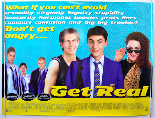 Get Real   Original British Quad Poster - Movie Poster