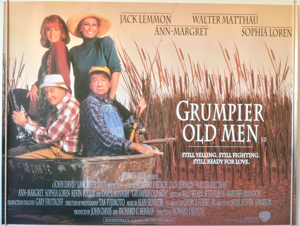 Grumpier Old Men  Original British Quad Poster - Movie Poster