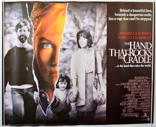 Hand That Rocks The Cradle (The) Original British Quad Poster - Movie Poster