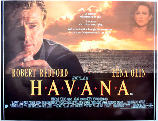 Havana   Original British Quad Poster - Movie Poster