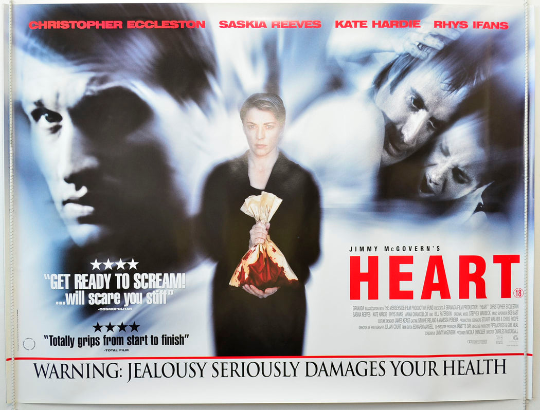 Heart   Original British Quad Poster - Movie Poster