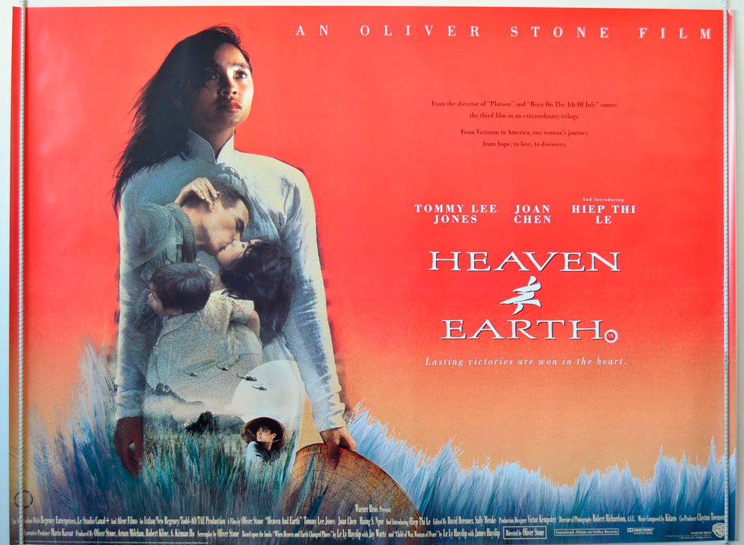 Heaven And Earth   Original British Quad Poster - Movie Poster