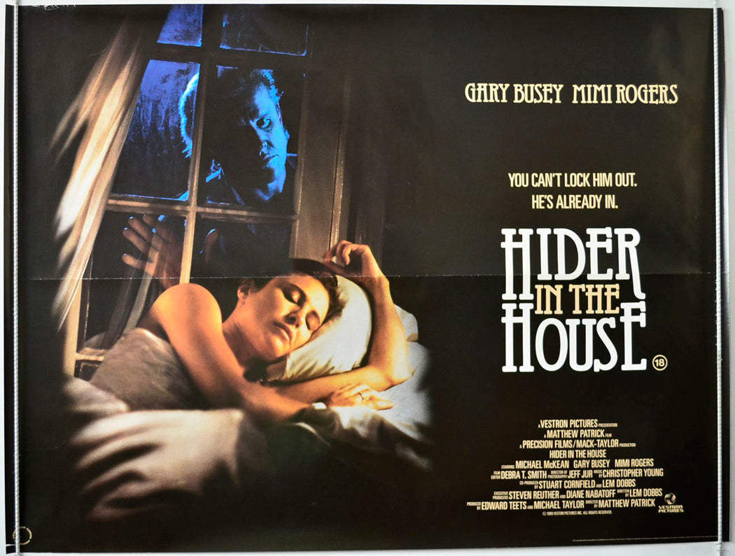 Hider In The House   Original British Quad Poster - Movie Poster