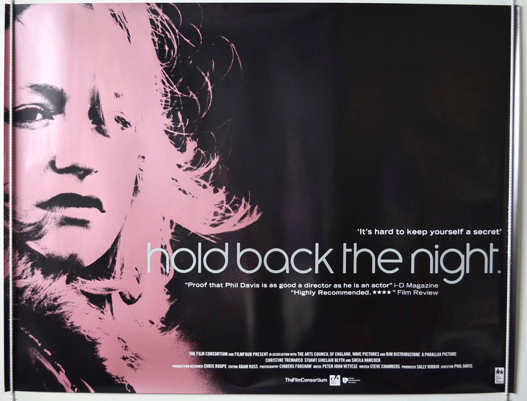 Hold Back The Night   Original British Quad Poster - Movie Poster