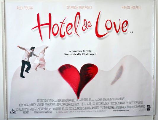 Hotel De Love Original British Quad Poster - Movie Poster