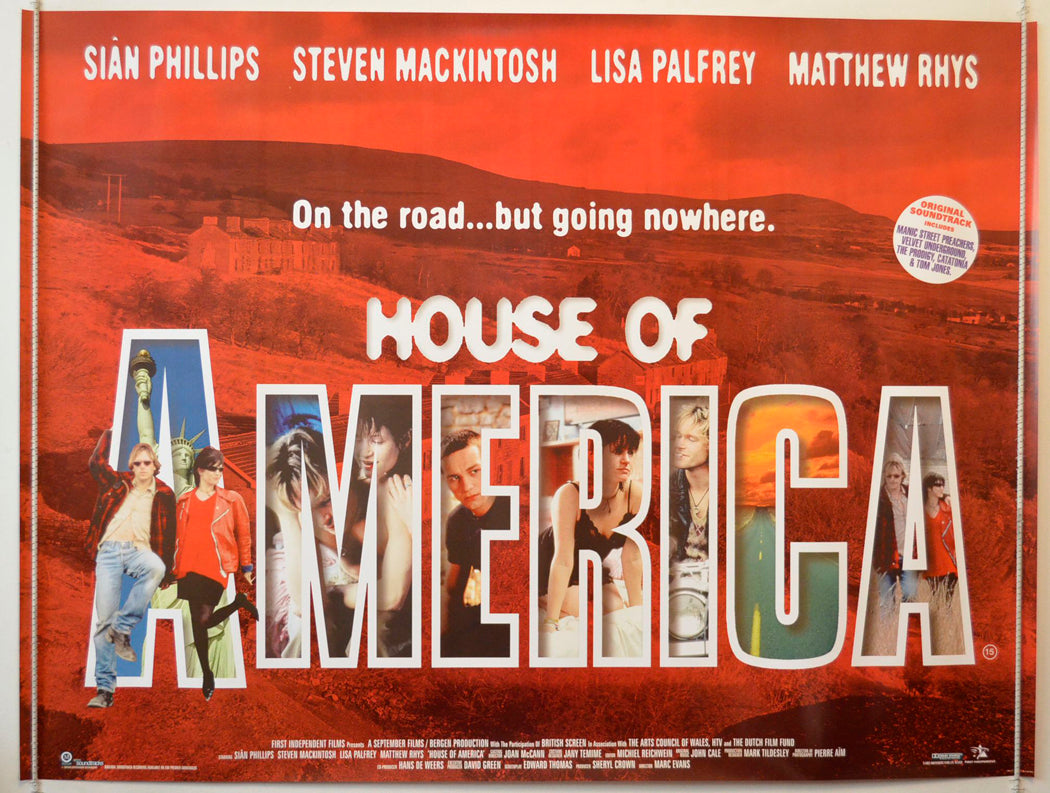 House Of America Original British Quad Poster - Movie Poster