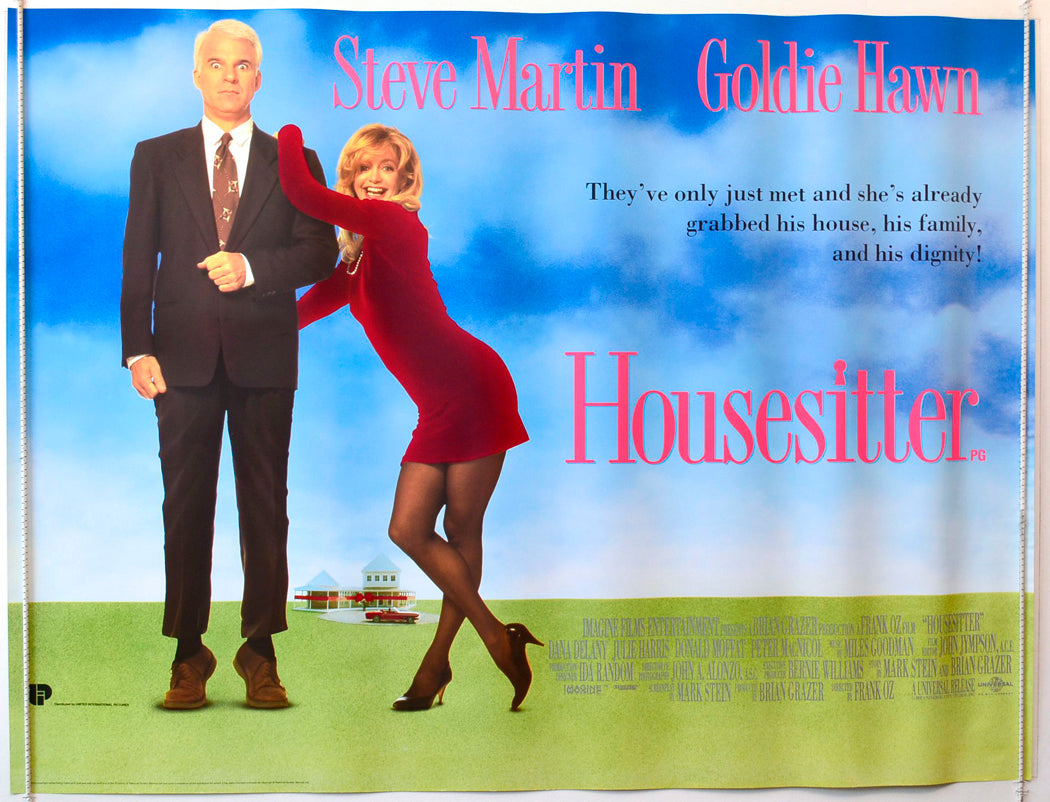 Housesitter Original British Quad Poster - Movie Poster