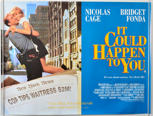 It Could Happen To You Original British Quad Poster - Movie Poster