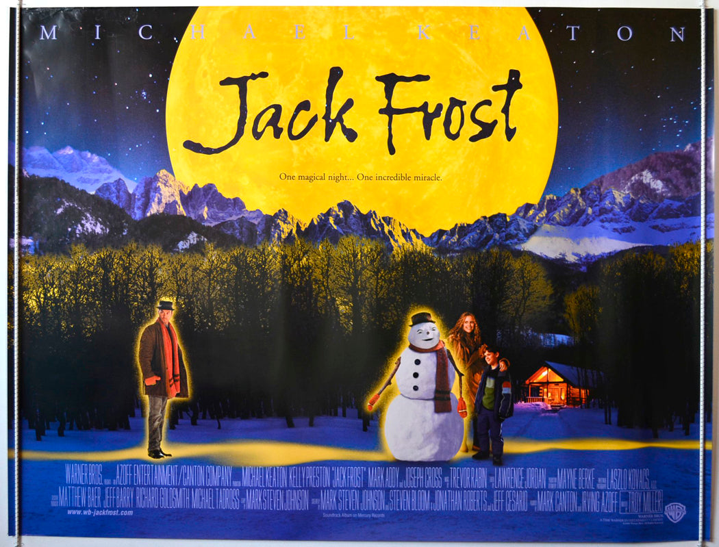 Jack Frost   Original British Quad Poster - Movie Poster