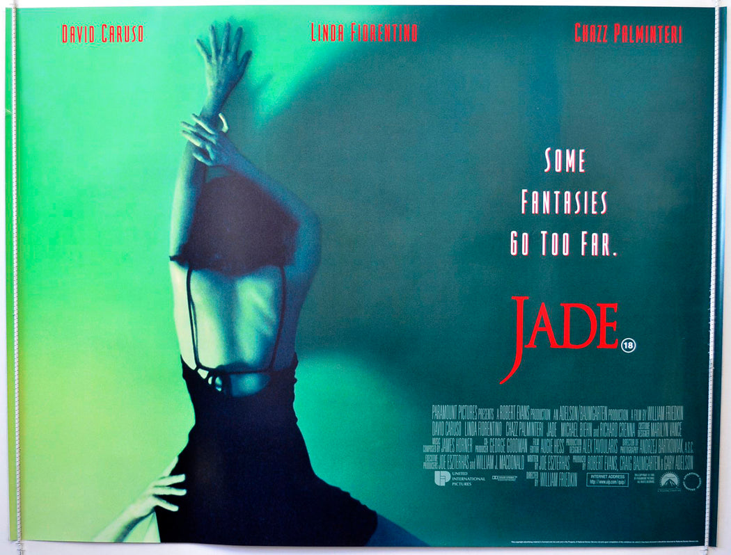 Jade Poster “Jade” Original British Quad Poster - Movie Poster – pastposters