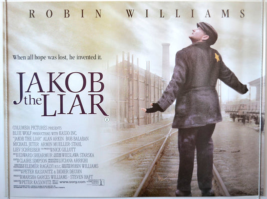 Jakob The Liar   Original British Quad Poster - Movie Poster