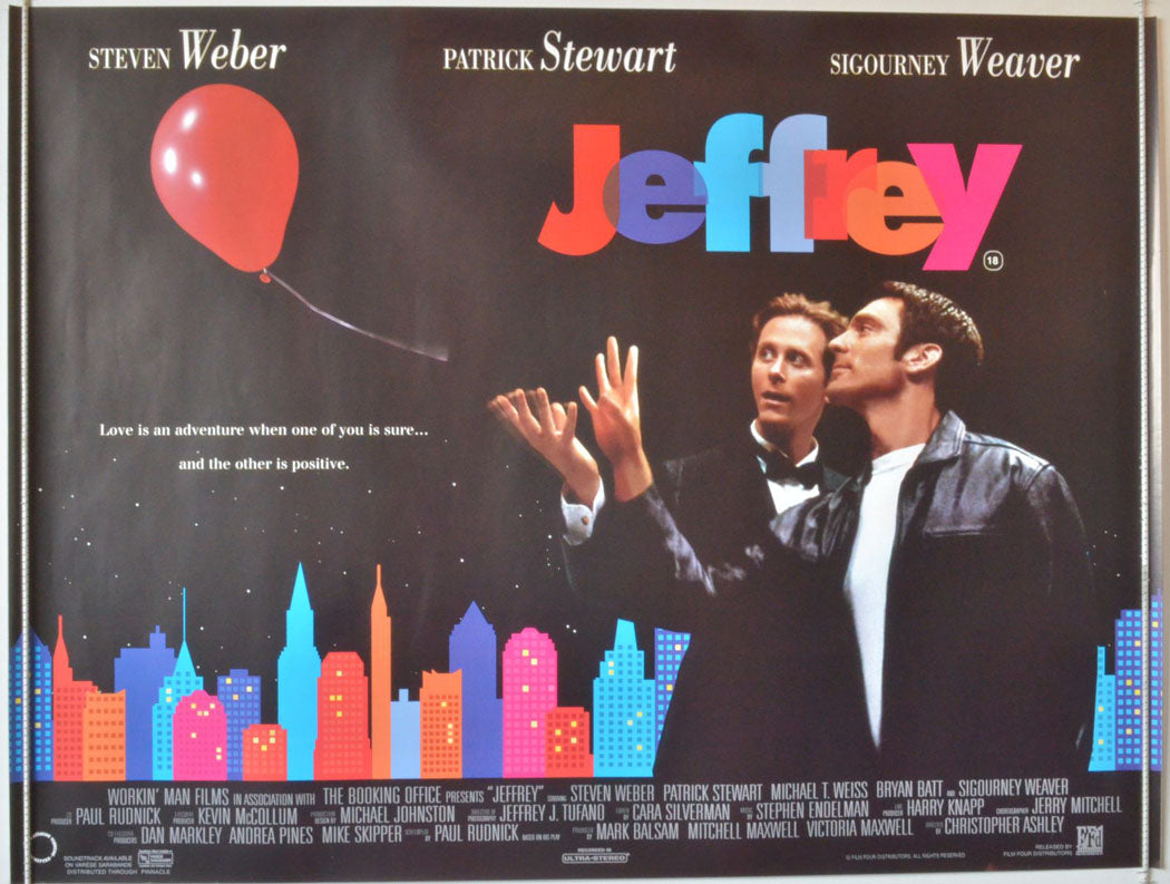 Jeffrey  Original British Quad Poster - Movie Poster