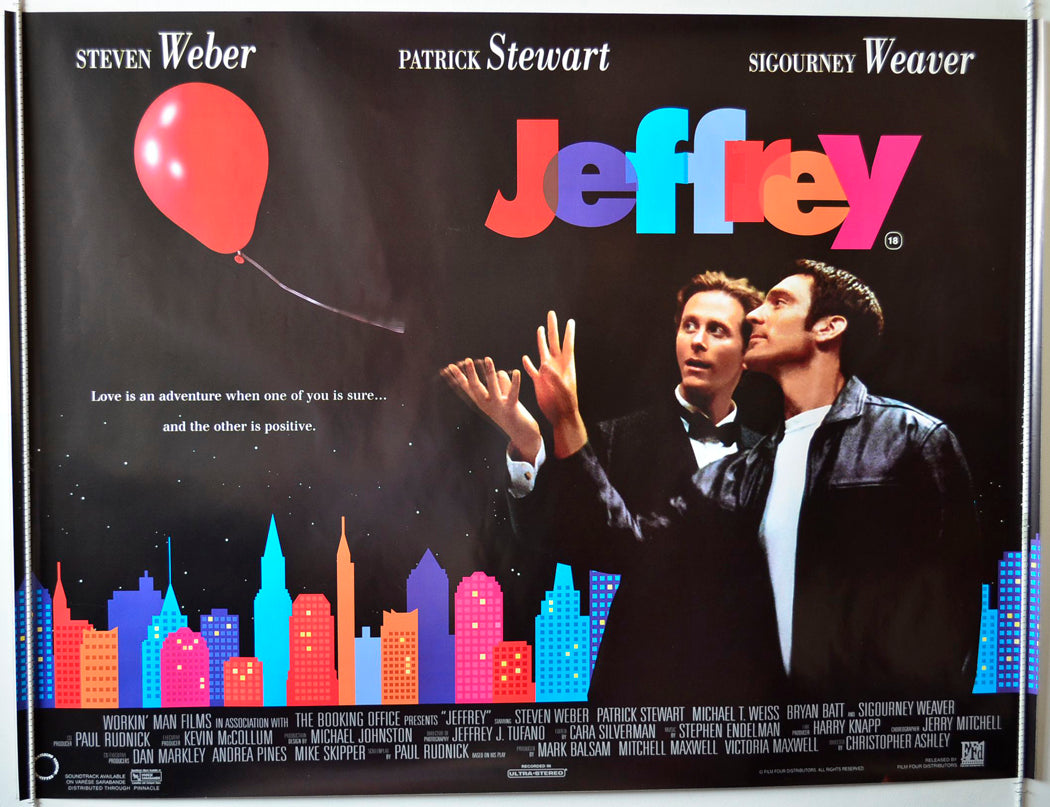 Jeffrey Original British Quad Poster - Movie Poster