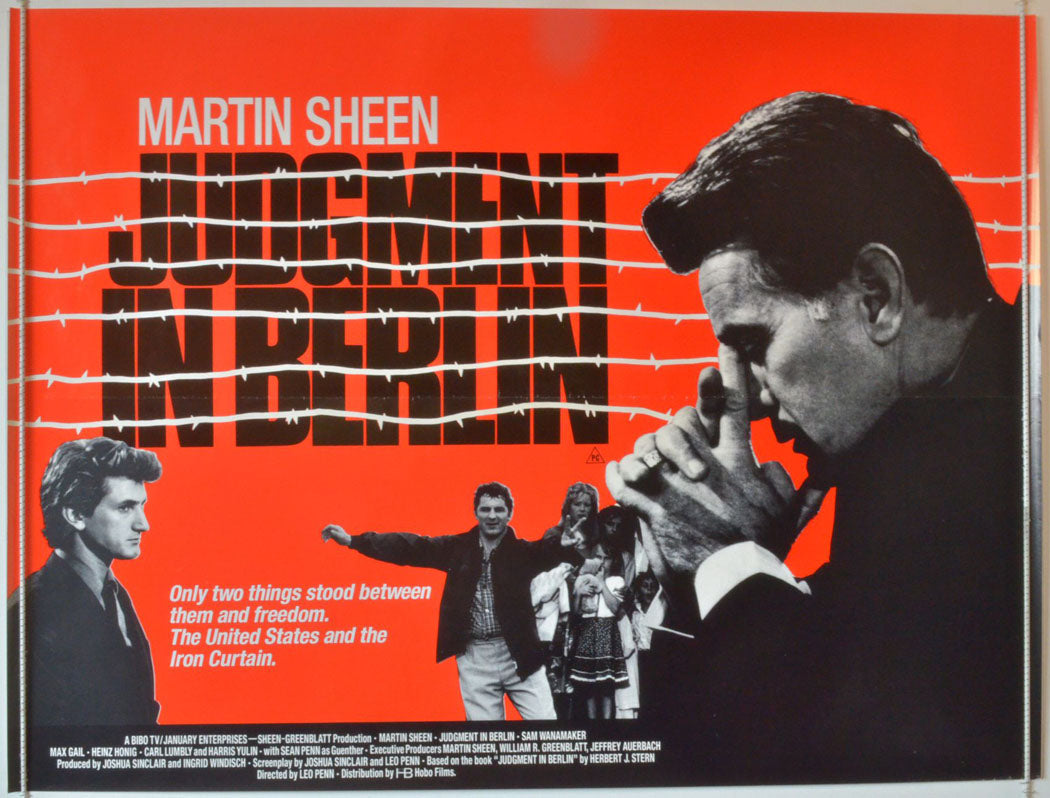 Judgment In Berlin  Original British Quad Poster - Movie Poster