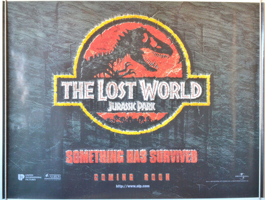 Jurassic Park II : The Lost World    (Teaser) Original British Quad Poster - Movie Poster