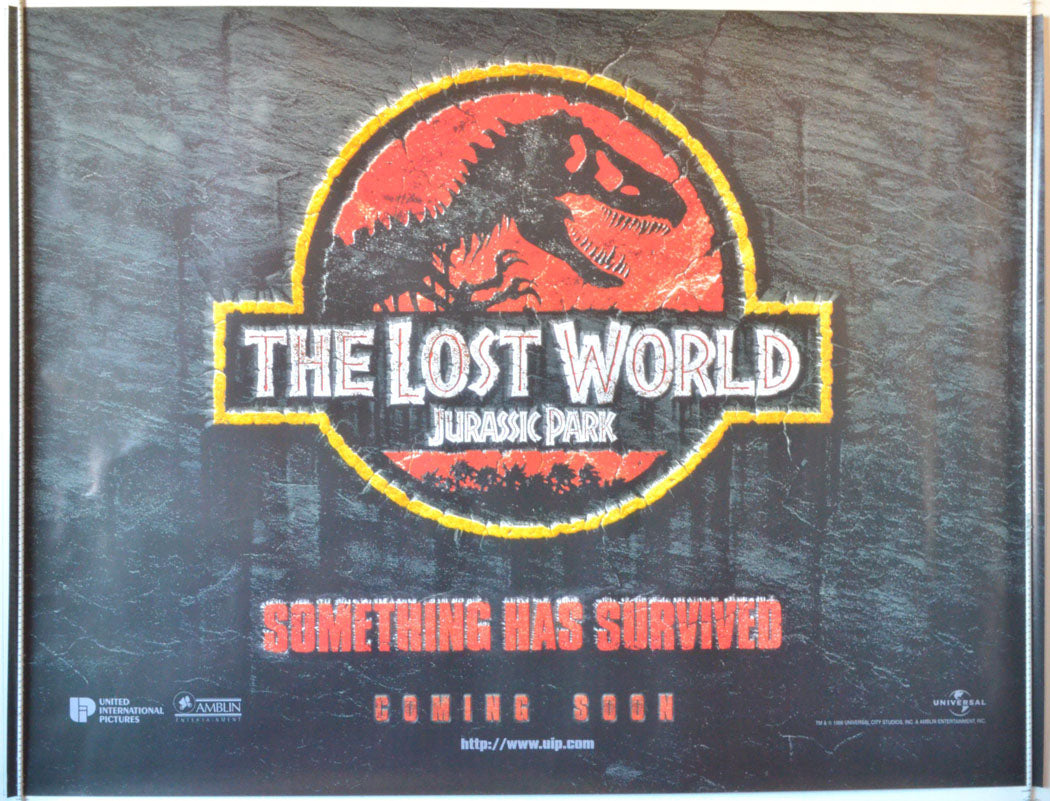 Jurassic Park II : The Lost World    (Teaser) Original British Quad Poster - Movie Poster