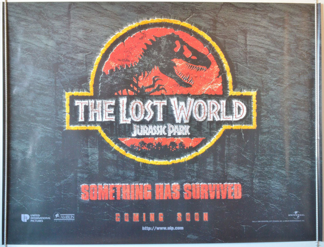 Jurassic Park II : The Lost World    (Teaser) Original British Quad Poster - Movie Poster