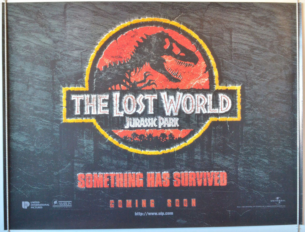 Jurassic Park II : The Lost World    (Teaser) Original British Quad Poster - Movie Poster