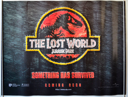 Jurassic Park II : The Lost World    (Teaser / Advance version)  Original British Quad Poster - Movie Poster