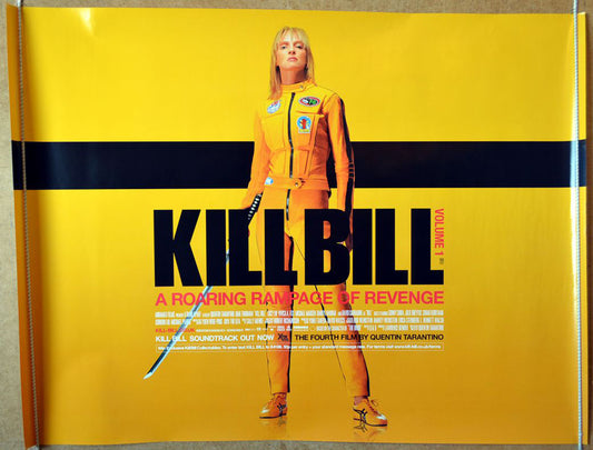 Kill Bill Vol.1  Original Quad Movie Poster  