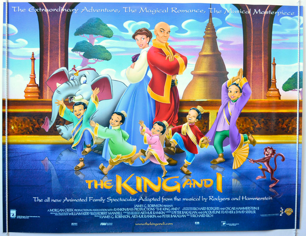 The King And I Original British Quad Poster - Movie Poster