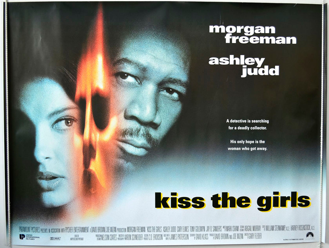 Kiss The Girls   Original British Quad Poster - Movie Poster