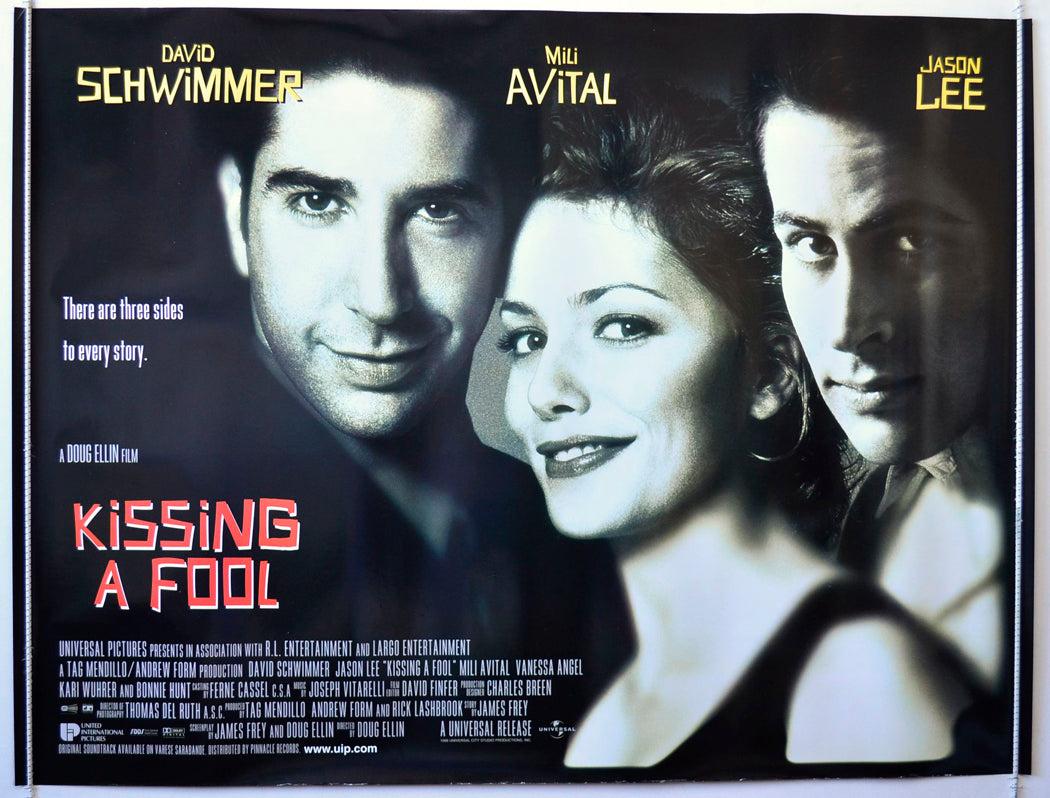 Kissing A Fool   Original British Quad Poster - Movie Poster