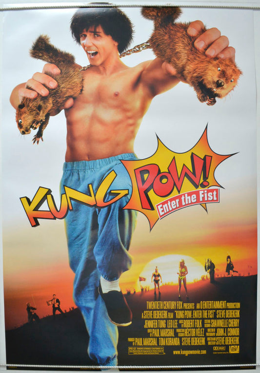 Kung Pow ! : Enter The Fist   Original One Sheet Poster - Movie Poster