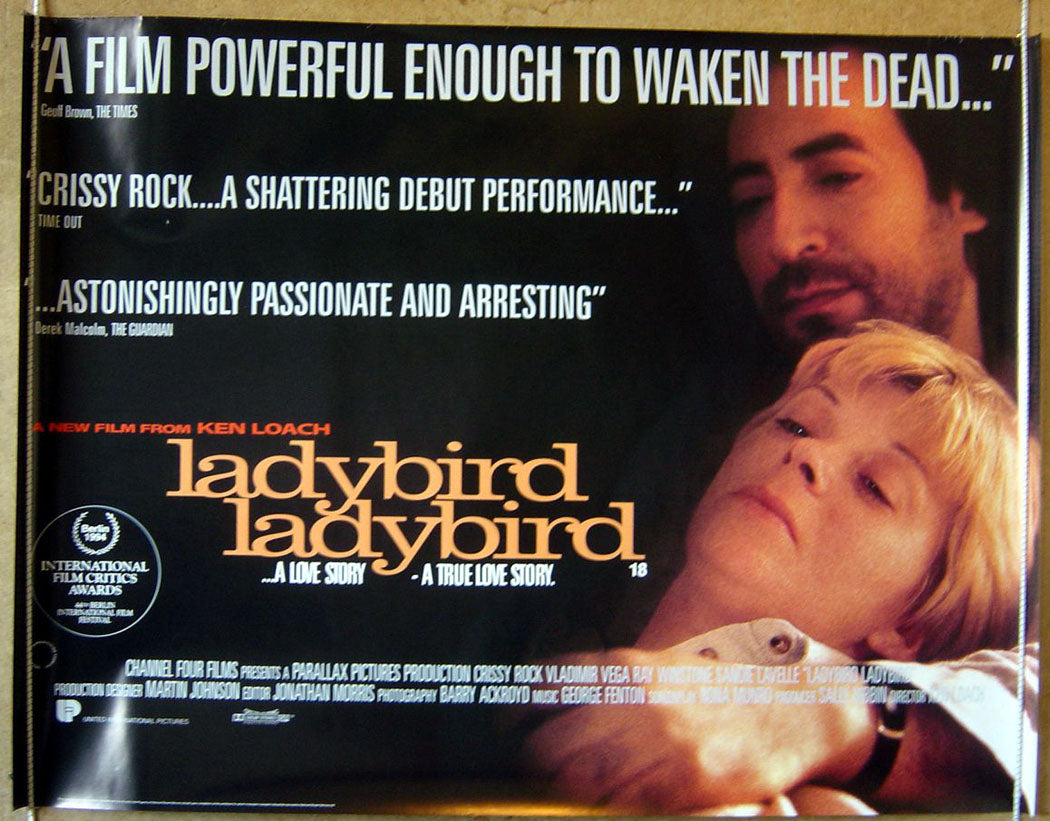 Ladybird Ladybird  Original Quad Movie Poster  