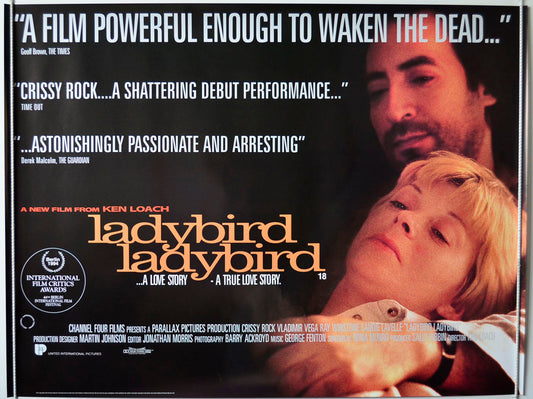 Ladybird Ladybird   Original British Quad Poster - Movie Poster