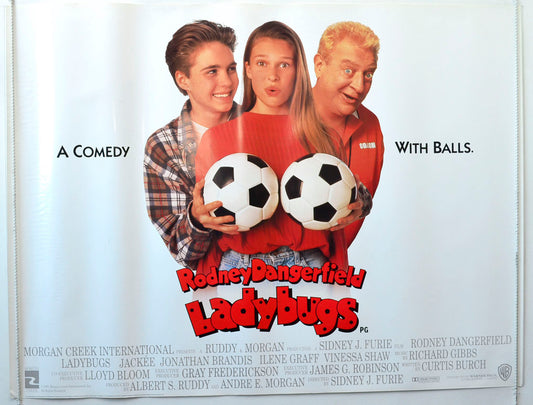 Lady Bugs Original British Quad Poster - Movie Poster