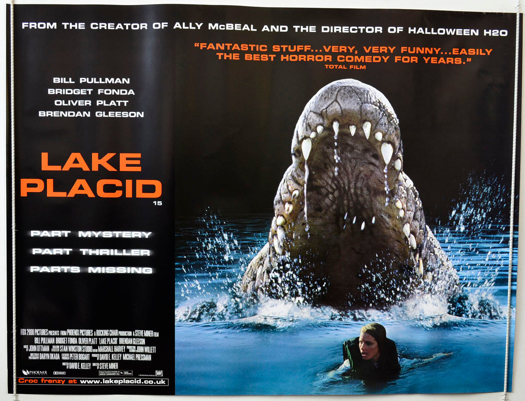 Lake Placid Original British Quad Poster - Movie Poster