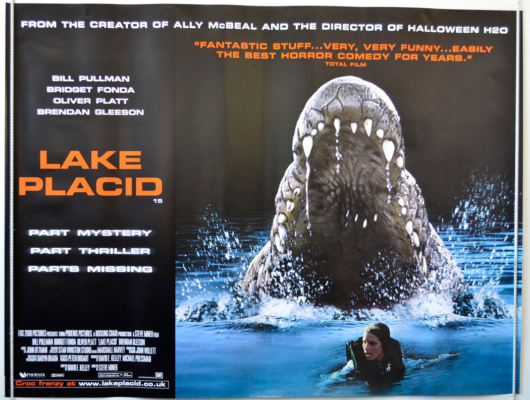 Lake Placid Original British Quad Poster - Movie Poster