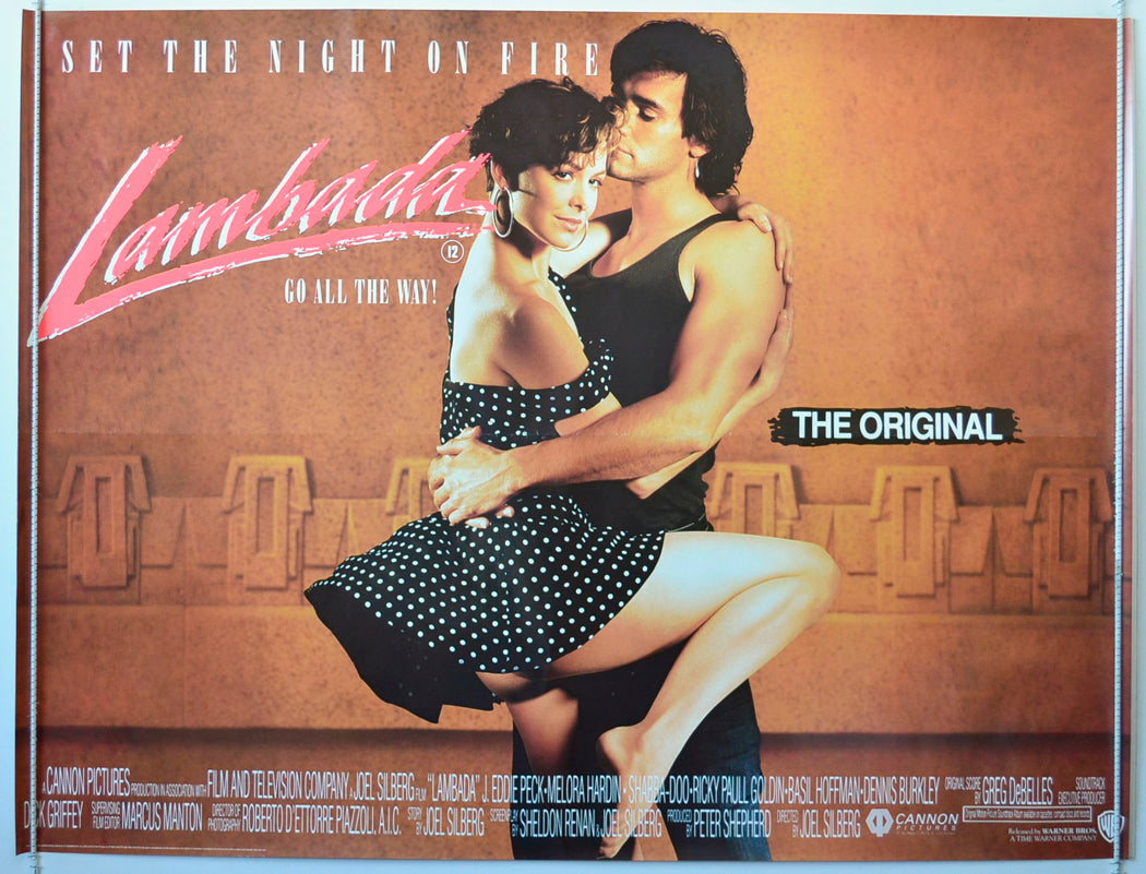 Lambada   Original British Quad Poster - Movie Poster