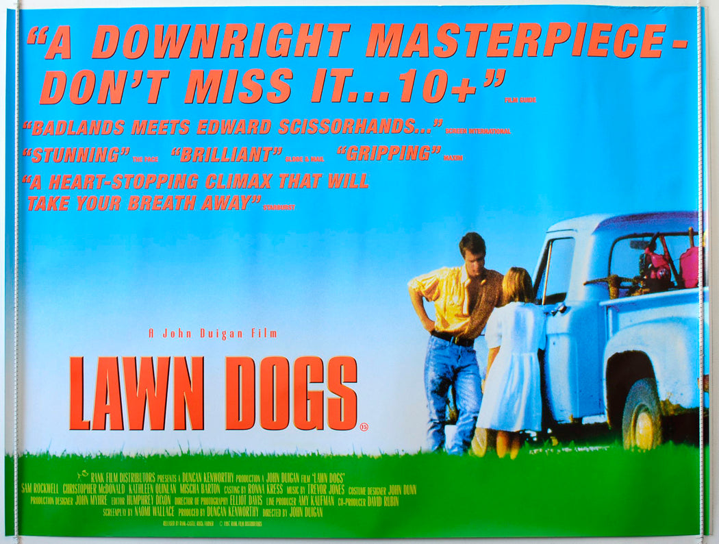 Lawn Dogs Original British Quad Poster - Movie Poster