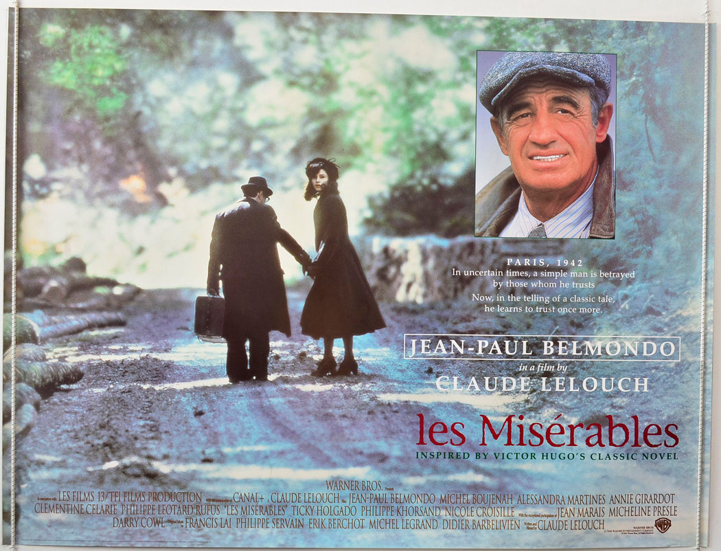 Les Miserables Original British Quad Poster - Movie Poster