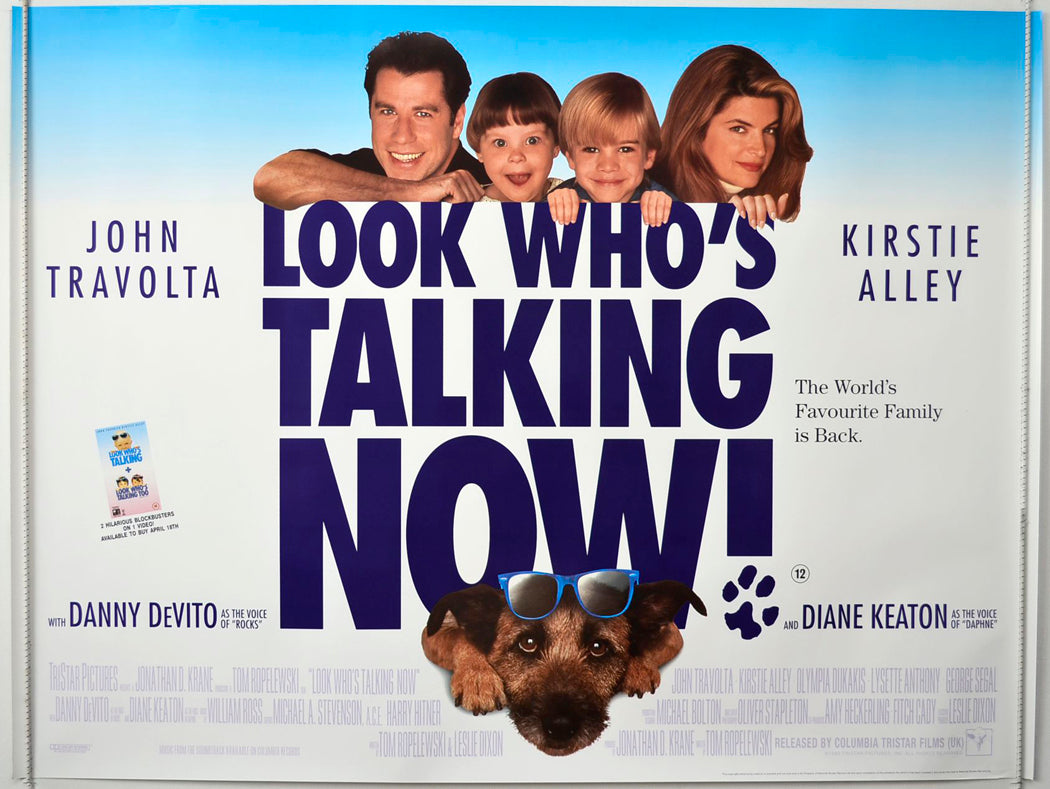 Look Who's Talking Now   Original British Quad Poster - Movie Poster