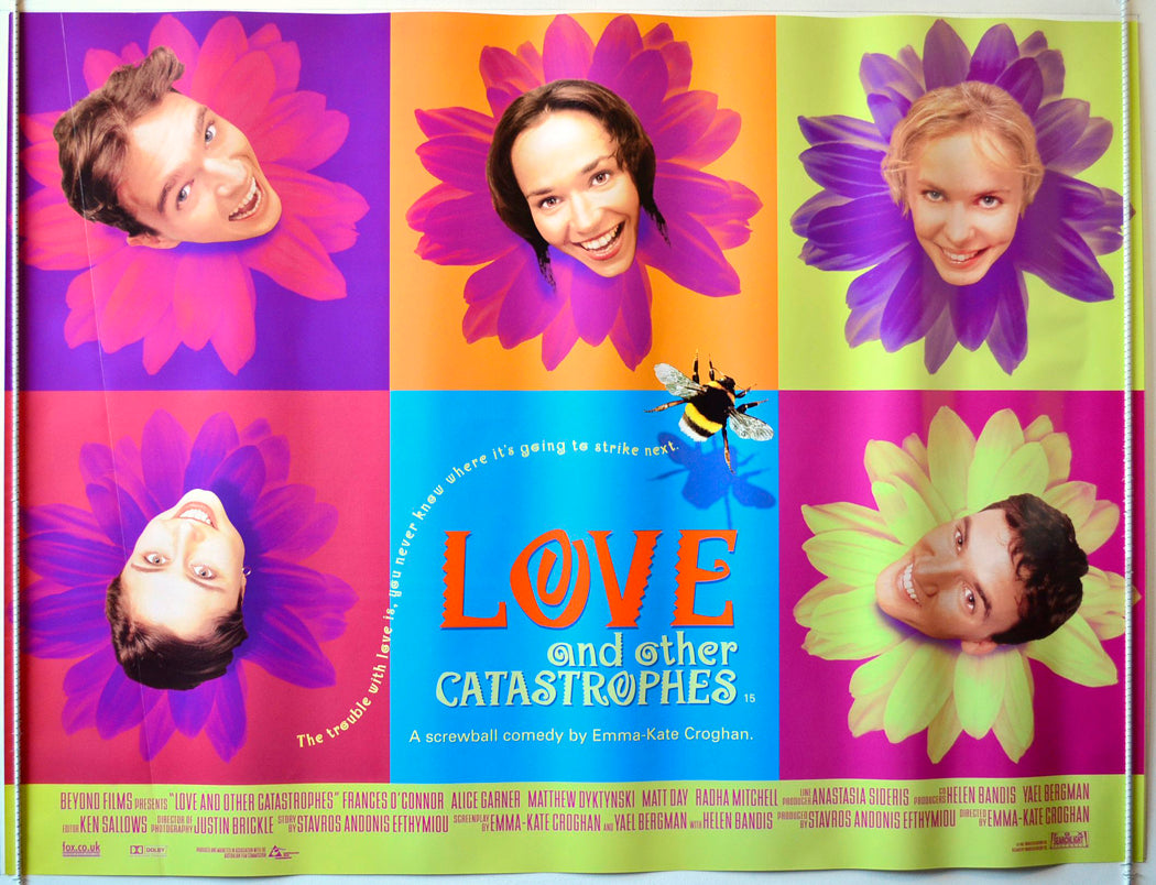 Love And Other Catastrophes Original British Quad Poster - Movie Poster