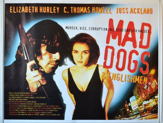 Mad Dogs And Englishmen  Original Quad Movie Poster  