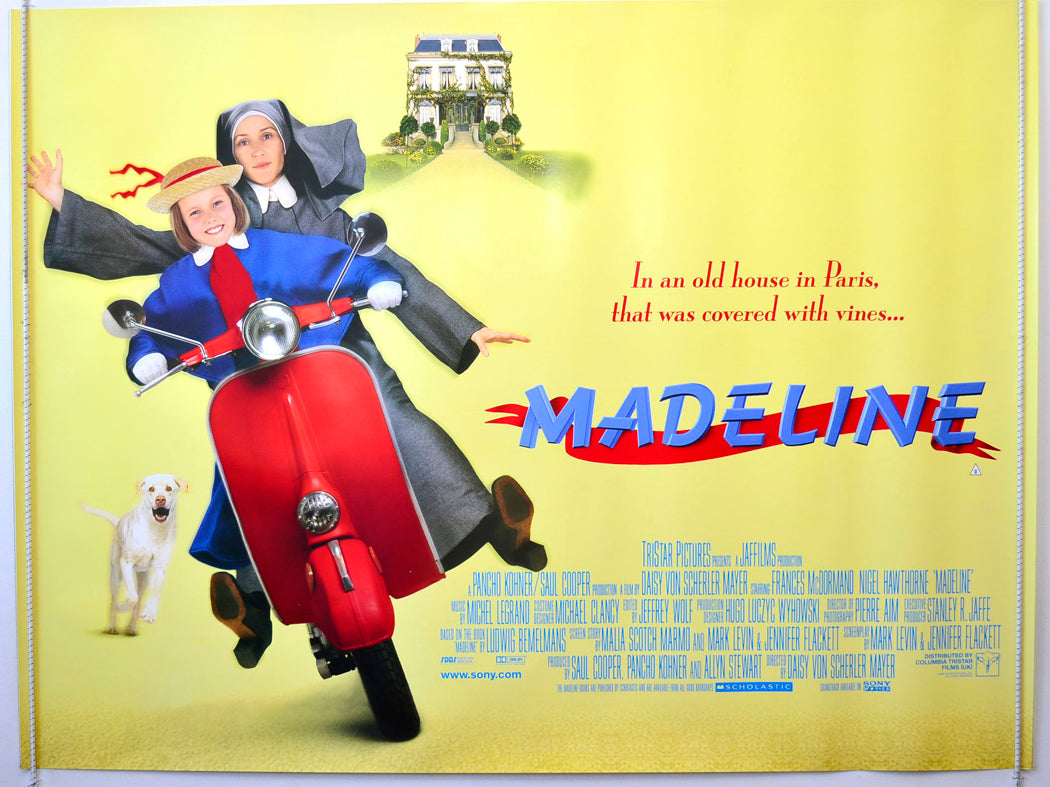 Madeline   Original British Quad Poster - Movie Poster