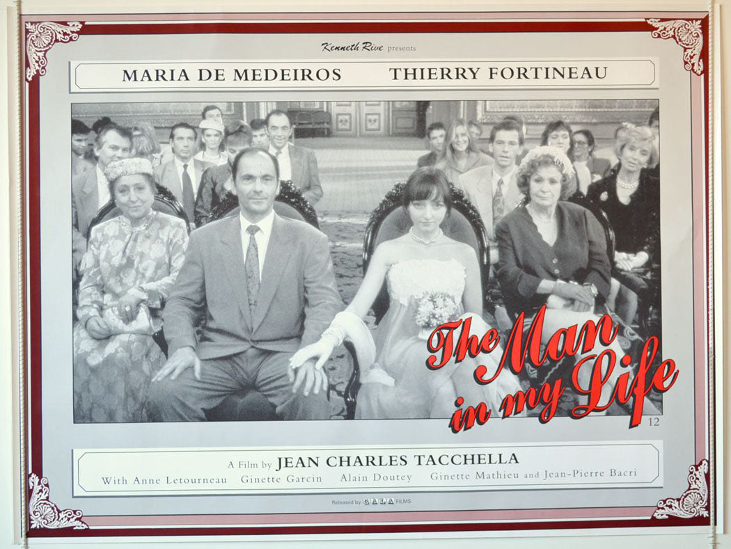 The Man In My Life  (a.k.a. L’ Homme De Ma Vie)  Original Quad Movie Poster  