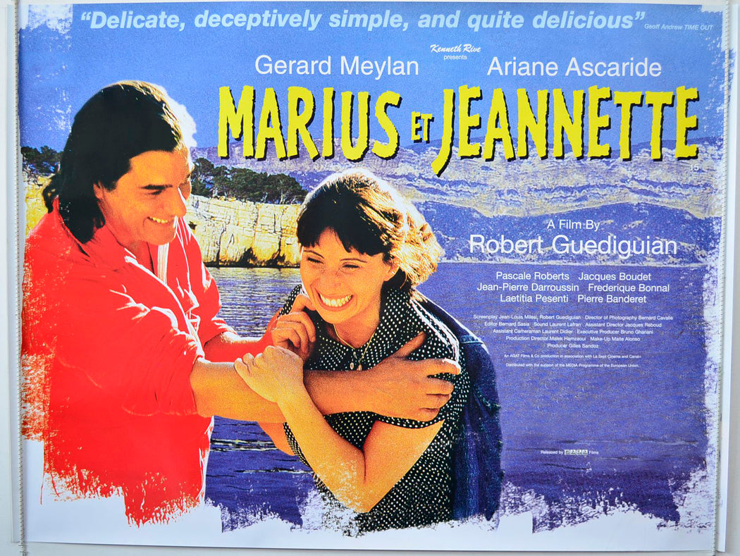 Marius Et Jeannette  (a.k.a. Marius and Jeannette) Original British Quad Poster - Movie Poster