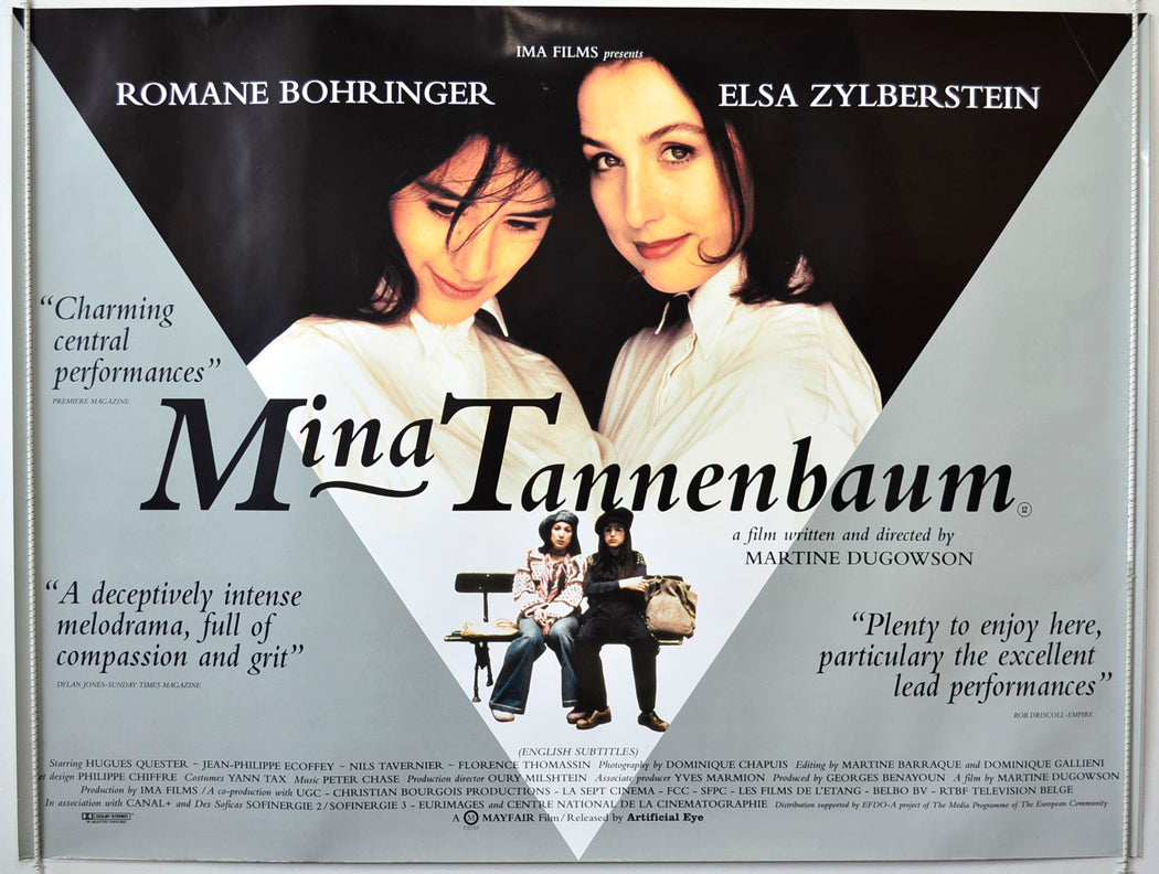 Mina Tannenbaum   Original British Quad Poster - Movie Poster